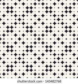 Vector seamless pattern. Modern stylish texture. Repeating geometric tiles of rhombus