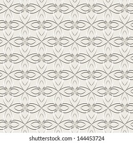 Vector seamless pattern. Modern stylish texture. Repeating geometric tiles. Volume effect