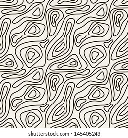 Vector seamless pattern. Modern stylish texture. Endless abstract background
