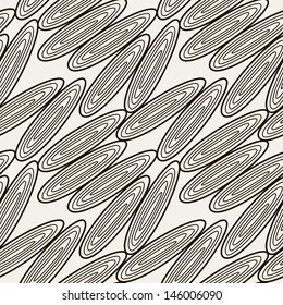 Vector seamless pattern. Modern stylish texture. Endless abstract background