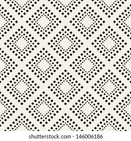 Vector seamless pattern. Modern stylish texture. Repeating geometric tiles of rhombus