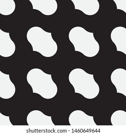  Vector seamless pattern. Modern stylish texture. Repeating geometric tiles from smooth elements.