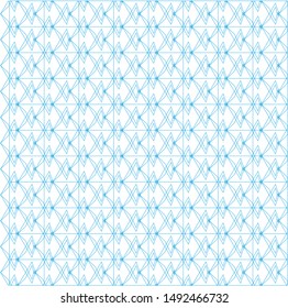 Vector seamless pattern. Modern stylish texture. Geometric striped ornament. Monochrome linear braids