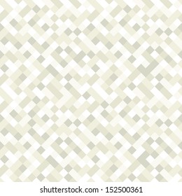 Vector Seamless Pattern. Modern Stylish Texture. Repeating Geometric Tiles With Rhombuses. Subtle Repeating Background