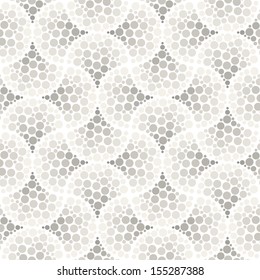 Vector seamless pattern. Modern stylish texture. Repeating abstract background with chaotic dots