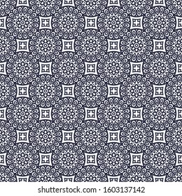 Vector seamless pattern. Modern stylish texture