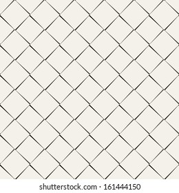 Vector seamless pattern. Modern stylish texture. Repeating geometric tiles of rhombuses
