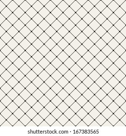 Vector seamless pattern. Modern stylish texture. Repeating geometric tiles with smooth rhombuses