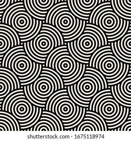 Optical Illusion Vector Pattern Modern Geometric Stock Vector (Royalty ...