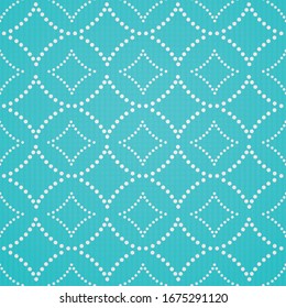 Vector seamless pattern. Modern stylish texture with monochrome trellis.