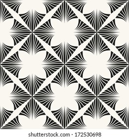 Vector seamless pattern. Modern stylish texture. Repeating geometric tiles