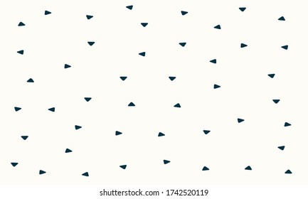 Vector seamless pattern. Modern stylish texture. Repeating geometric triangular grid. Simple graphic design. Trendy hipster sacred geometry.