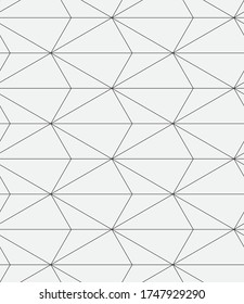  Vector seamless pattern. Modern stylish texture. Repeating geometric hexagons.