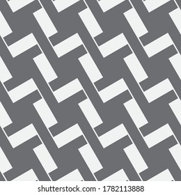 Vector seamless pattern. Modern stylish pattern. Repeating geometric tiles with squares.