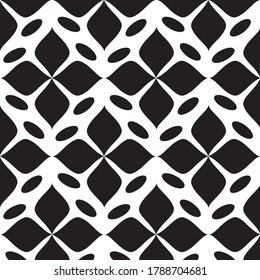 Vector seamless pattern. Modern stylish abstract texture. Repeating geometric tiles from striped elements.1
