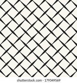 Vector seamless pattern. Modern stylish texture. Repeating geometric tiles