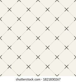 Vector seamless pattern. Modern stylish texture. Repeating geometric tiles of rhombuses