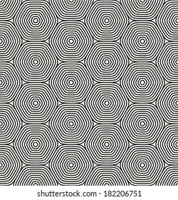 Vector seamless pattern. Modern stylish texture. Repeating geometric tiles