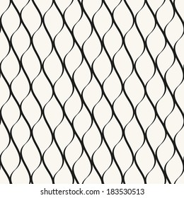 Vector seamless pattern. Modern stylish texture. Repeating abstract background. Stylish grid