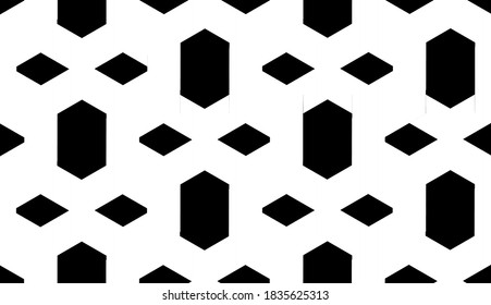 Vector seamless pattern. Modern stylish texture. Repeating geometric background with linear shapes.