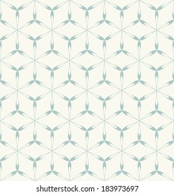 Vector seamless pattern. Modern stylish texture. Repeating geometric tiles