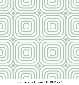 Vector seamless pattern. Modern stylish texture. Repeating geometric tiles with smooth squares