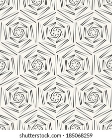 Vector seamless pattern. Modern stylish texture. Repeating geometric tiles