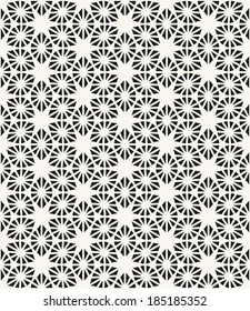 Vector seamless pattern. Modern stylish texture. Repeating geometric tiles