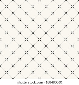 Vector seamless pattern. Modern stylish texture. Repeating geometric tiles of rhombuses