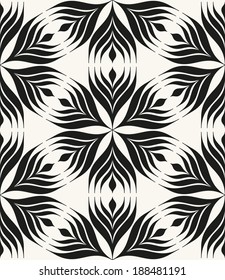 Vector seamless pattern. Modern stylish texture. Repeating geometric tiles