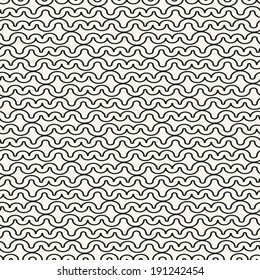 Vector seamless pattern. Modern stylish texture. Repeating abstract background. Stylish linear texture