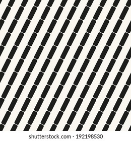 Vector seamless pattern. Modern stylish texture. Repeating abstract background with dotted stripes