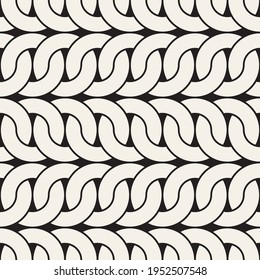 Vector seamless pattern. Modern stylish abstract texture. Repeating geometric tiles