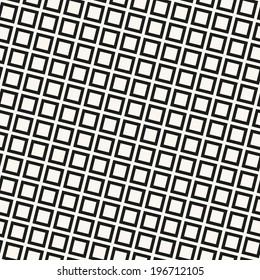 Vector seamless pattern. Modern stylish texture. Repeating geometric tiles with rotated grid