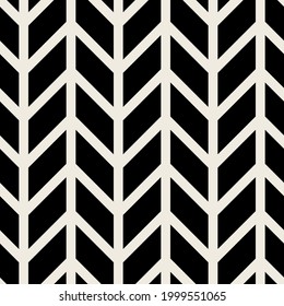 Vector seamless pattern. Modern stylish texture. Repeating geometric background with bold zigzag. Classic simple chevron.