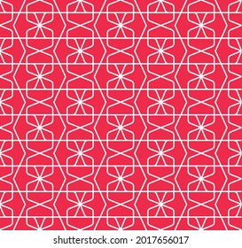 Vector seamless pattern. Modern stylish abstract texture. Repeating line art geometric tiles elements grid pattern shape wallpaper background white repeat decor eps pdf  wrap tile curve fabric design