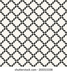 Vector seamless pattern. Modern stylish texture. Repeating geometric tiles. Rhombuses from trapezes