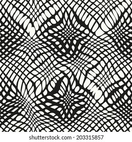 Vector seamless pattern. Modern stylish texture. Repeating abstract background with chaotic spots