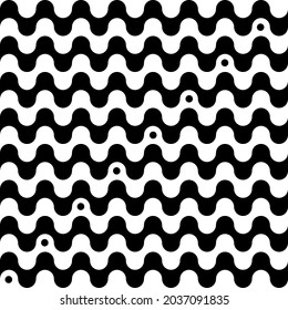 Vector seamless pattern. Modern stylish texture.
