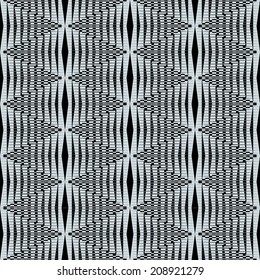 Vector seamless pattern. Modern stylish texture. Repeating geometric 