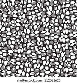 Vector seamless pattern. Modern stylish texture. Abstract background. Natulal smooth modern structure