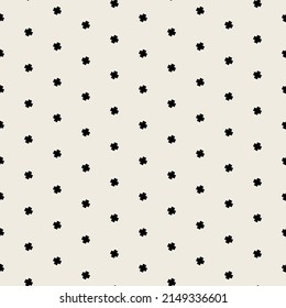 Vector seamless pattern. Modern stylish texture. Geometric simple design with squares. Minimal monochrome square grid.