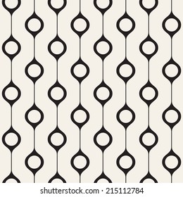 Vector seamless pattern. Modern stylish texture. Repeating abstract background