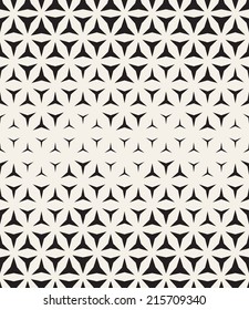 Vector seamless pattern. Modern stylish texture. Repeating geometric tiles