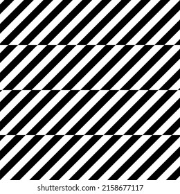 Vector seamless pattern. Modern stylish texture. Repeating geometric tiles. Striped hexagonal zigzag. Monochrome geometric background. Contemporary graphic design.Regular abstract striped texture.