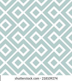 Vector seamless pattern. Modern stylish texture. Geometric ornament with smooth rhombuses