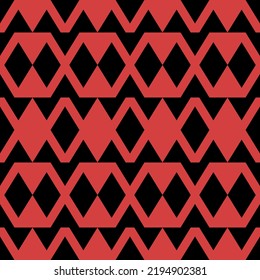Vector seamless pattern. Modern stylish texture. Repeating geometric tiles of rhombuses. Suitable for children, decoration paper, design, concept, clothing, wrapping, handicraft