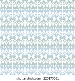 Vector seamless pattern. Modern stylish texture. Geometric ornament with linear rhombuses.