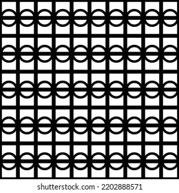 Vector seamless pattern. Modern stylish texture. Repeating geometric tiles with squares.
The abstract pattern style is suitable for both background design and artistry. for web, textile and wallpapers