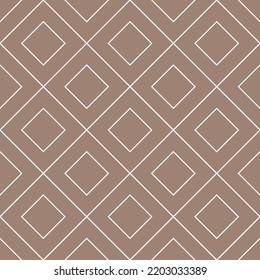 Vector seamless pattern. Modern stylish texture. Repeating geometric tiles with squares.